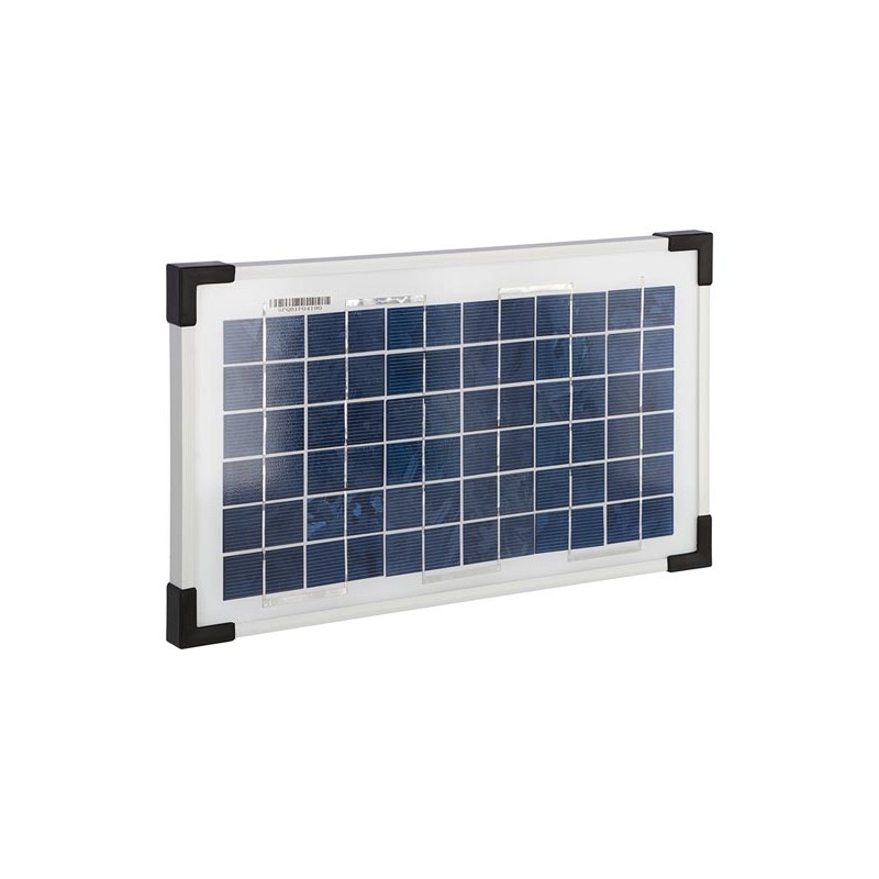 solar panel 8W incl. holder for units with solar socket