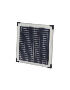 solar panel 15W incl. holder with croc-clip