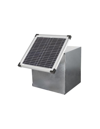 Zonnepaneel 15W v. accu-box bij DUO Power X...