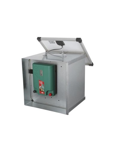 Zonnepaneel 15W v. accu-box bij DUO Power X...