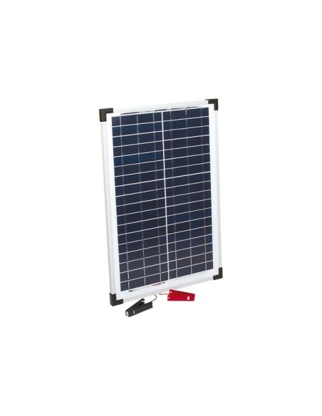 solar panel 25W incl. holder with croc-clip