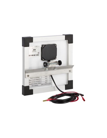 Zonnepaneel 4W incl. houder v. 9V-apparaten - zonder batt.