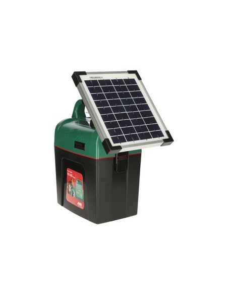 Kit solaire avec panneau 5W+ adptateur+batterie AGM 15Ah