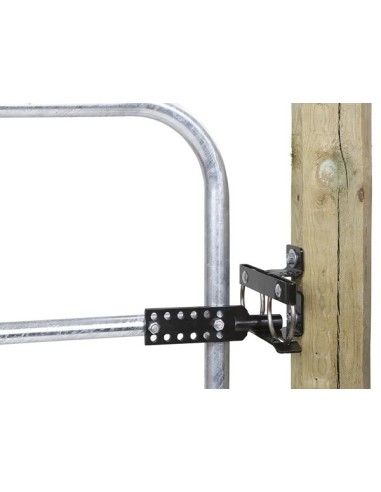 Zwenksluiting voor weidepoorten