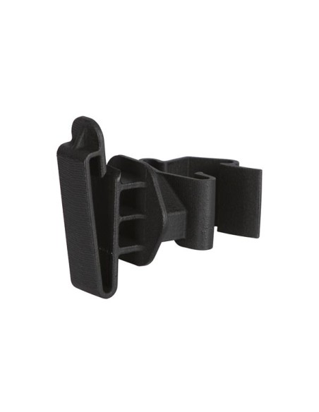 T-Post tape insulator, black, for up to 50 mm, 25 pcs