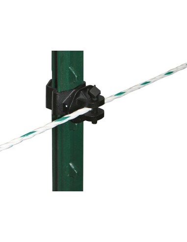 T-post Pinlockisolator zwart Mod. 2016 (25 stuks)