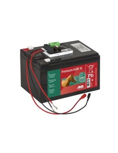 Power gel 12 V complete set, charger + charge controller