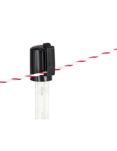 T-Post head insulator black, 10 pcs 2