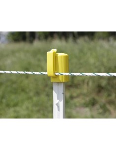 T-Post head insulator yellow, 10 pcs 2