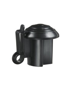 Top insulator T-post, black, 10 pcs