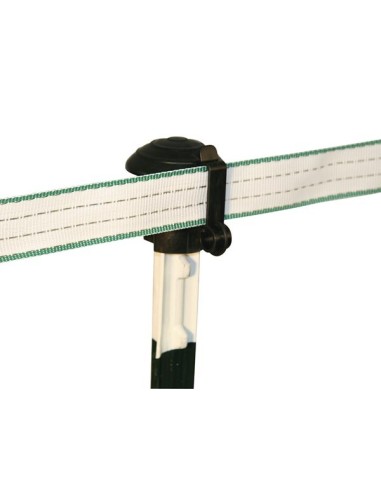 Isolateur de tête pour T-Post noir (10 Pièce)