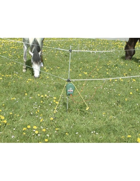 Portable fence kit f. trekking complete with energizer B40