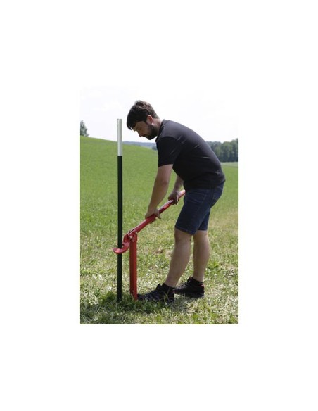 Pulling device for T-post