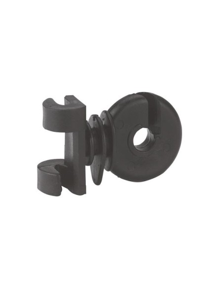 Ring clipisolator kunststof tbv ovale stalen paal (25 stuks)