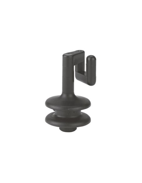 Spare top insulator for round steel post