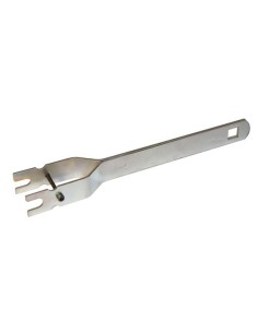 Clamping lever f. gear-toothed wire tensioner