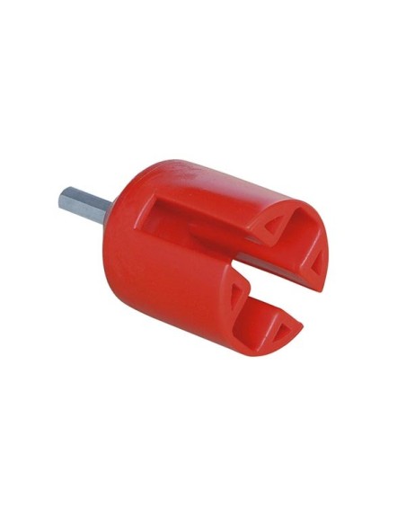 Screw bit for ring insulators and maxi tape insulators