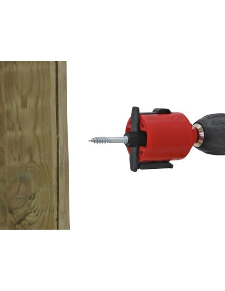 Screw bit for ring insulators and maxi tape insulators