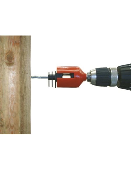 Screw bit for ring insulators and maxi tape insulators