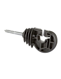 Combi insulator Premium black, with short support, 25 pcs