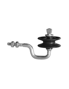 Corner insulator with metric thread, 25 pcs