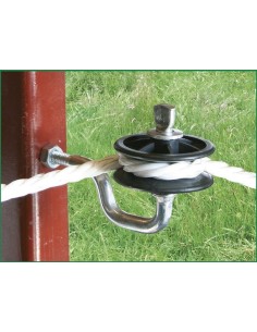 Hoekrol - isolator steun metrische draad (25 stuks) 2