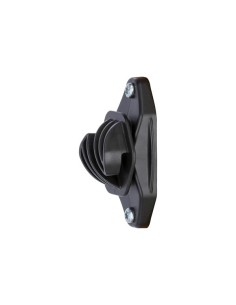 Permanent fencing insulator Highland, black, 10 pcs