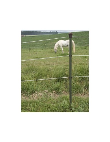 Metal T-post 167 cm, green/grey