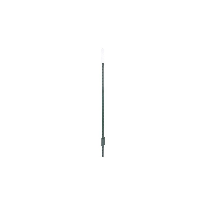Metal T-post 213 cm, green/grey