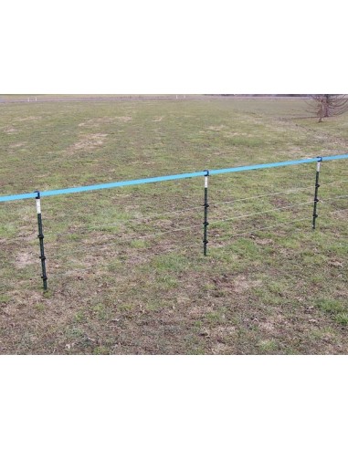 Metalen paal  T-POST 210cm, groen/grijs