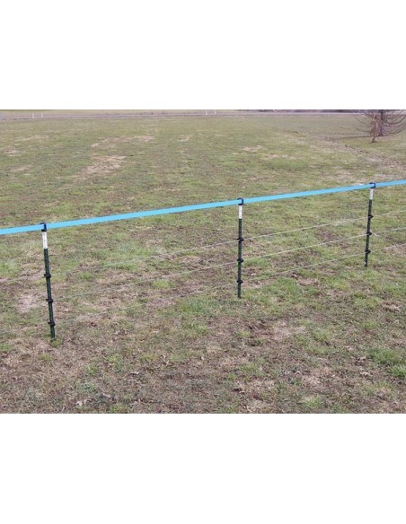 Metalen paal  T-POST 210cm, groen/grijs