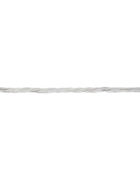 Fencing rope Basic 200 m, Ø 6 mm, white, 6x0,20 Niro