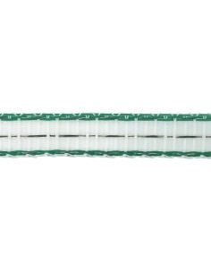 Fencing tape Star 200 m, 12 mm, white/green 2