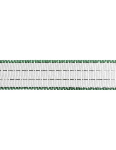 Star band, 40 mm, wit/groen, 4xCu 0,30+6x rvs 0,30