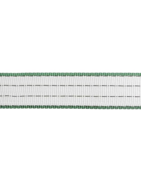 Star band, 40 mm, wit/groen, 4xCu 0,30+6x rvs 0,30