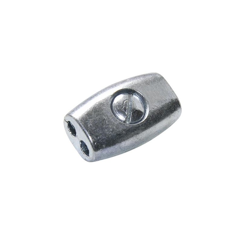 Rope connector for rope up to Ø 6,5 mm