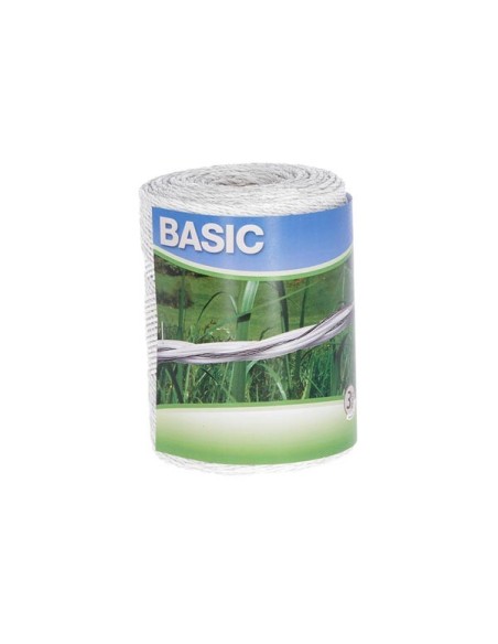 Cordelette 500 m blanc 3x0,16 conduct. acier inox