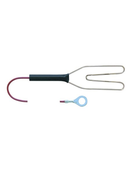 Fence connecting cable heart-shaped clip, 125 cm