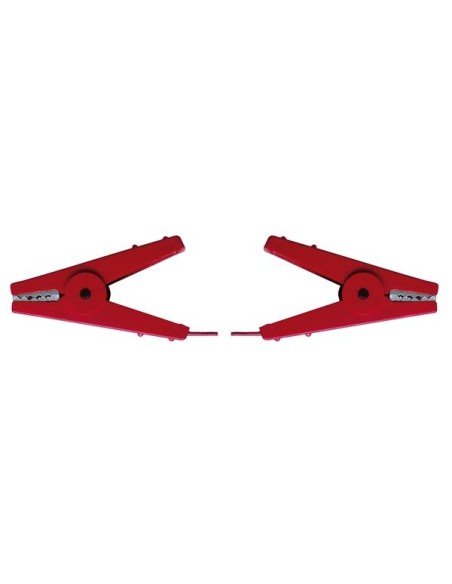 Connexion inter fil 60cm + 2 pinces croco rouges