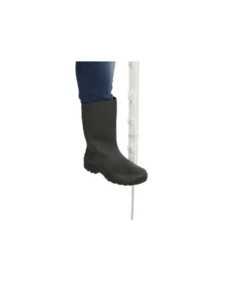 Plastic post Eco 105 cm, white, 5 pcs