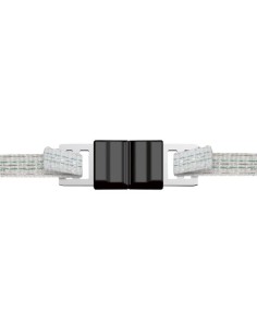 Tape connector Litzclip for 12,5 mm tapes, inox, 5 pcs