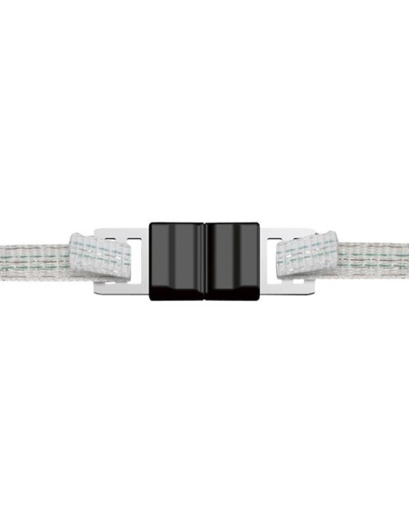Tape connector Litzclip for 12,5 mm tapes, inox, 5 pcs