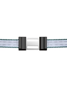 Connecteur clip ruban inox 20mm par 5 2