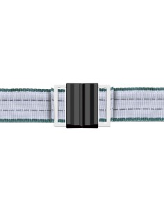 Tape connector Litzclip for 40 mm tapes, inox, 5 pcs