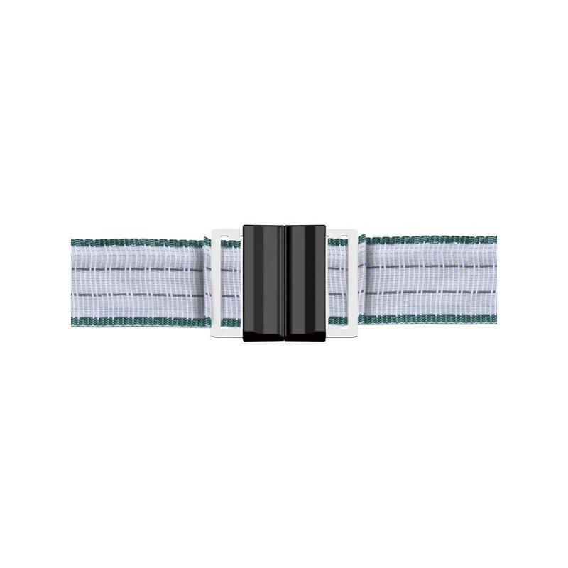 Tape connector Litzclip for 40 mm tapes, inox, 5 pcs