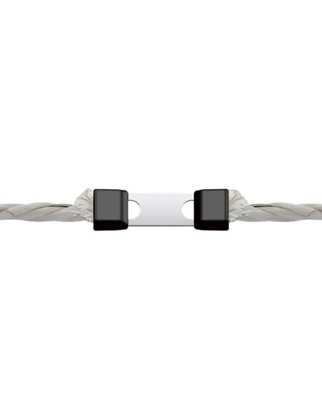 Connecteur Litzclip inox corde 6mm cordelette par 5