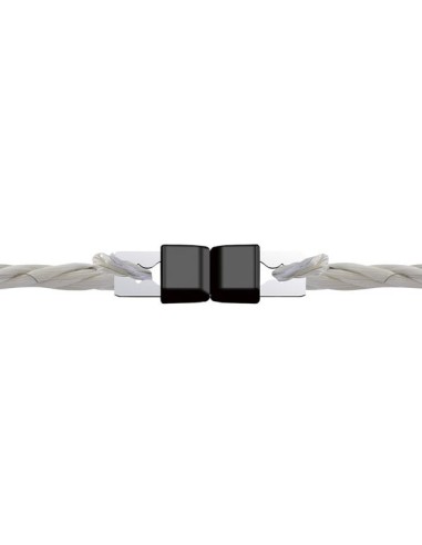 Connecteur Litzclip inox corde 6mm cordelette...