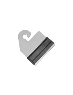 Gate handle connector Litzclip for 40 mm tapes, inox, 4 pcs