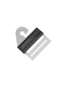 Gate handle connector Litzclip for 40 mm tapes, inox, 4 pcs 2
