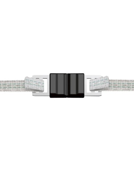 Tape connector Litzclip for 12,5 mm tapes, galv., 5 pcs